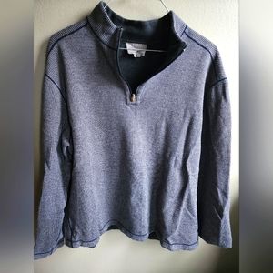 Sable & Stone Men’s Gray Half-Zip Lightweight Jacket L